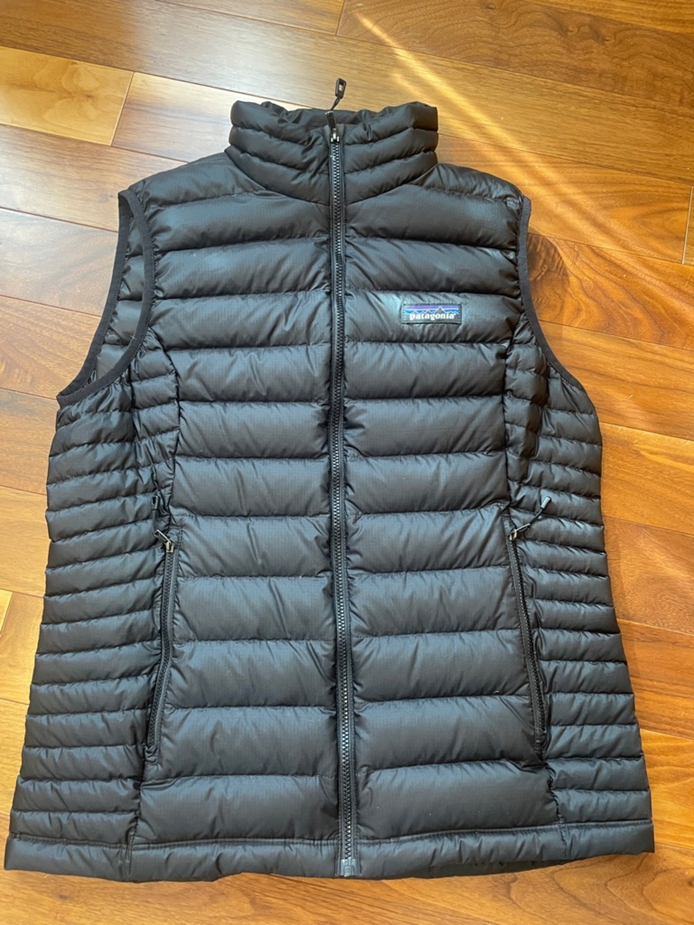 Patagonia Black Worn Wear Down Jacket